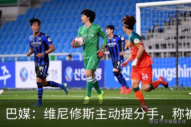 巴媒：维尼修斯主动提分手，称被对方压得喘不过气