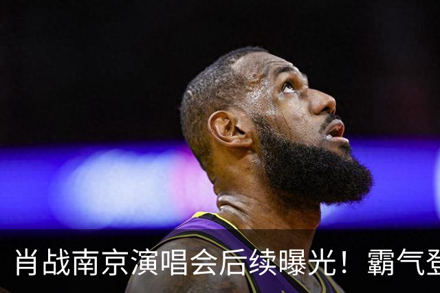 肖战南京演唱会后续曝光！霸气登顶明星“微指”，还获评顶级舞台